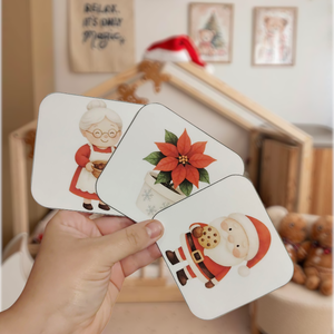 Karácsonyi memória , Játék & Sport, Készségfejlesztő és Logikai játék, Memória játékok, Fotó, grafika, rajz, illusztráció, MESKA