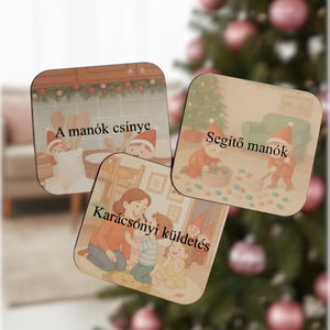 Manó csíny kártyacsomag , Játék & Sport, Táblajáték és Kártyajáték, Kártya, Fotó, grafika, rajz, illusztráció, MESKA