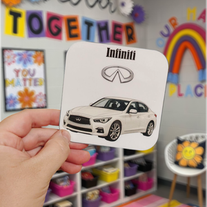 Autó tanulókártya , Játék & Sport, Táblajáték és Kártyajáték, Kártya, Fotó, grafika, rajz, illusztráció, MESKA