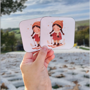 Síelő memória  - játék & sport - készségfejlesztő és logikai játék - memória játékok - Meska.hu