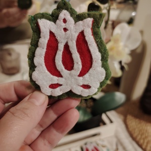 Ünnepi kokárda (Március 15.) - ékszer - kitűző és bross - Meska.hu