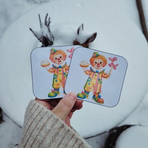 Farsangi bohóc memória  - játék & sport - készségfejlesztő és logikai játék - memória játékok - Meska.hu