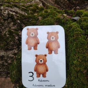 Állati számok 1-20  - játék & sport - készségfejlesztő és logikai játék - oktató játékok - Meska.hu