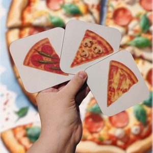 Pizza memória  - játék & sport - készségfejlesztő és logikai játék - memória játékok - Meska.hu