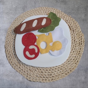 Filc reggeliző szett - játék & sport - gyerekkonyha - játék ételek - Meska.hu