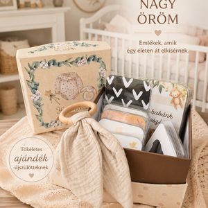 Babaváró/látogató box - baba - mama - babalátogató ajándékcsomag - Meska.hu