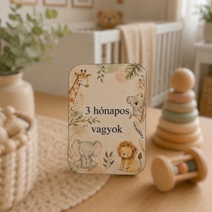 Baba mérföldkő kártyacsomag  - baba - mama - babaemlékek - baba emlékőrző - Meska.hu