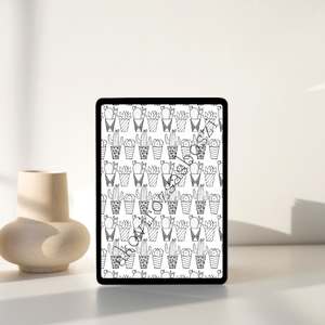 Digitális színező, nyomtatható színező - művészet - grafika & illusztráció - digitális - Meska.hu