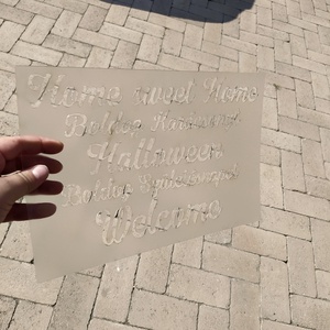 Egyedi stencil, sablon - szerszámok, eszközök - sablonok - Meska.hu Egyedi stencil, sablon - szerszámok, eszközök - sablonok - Meska.hu
