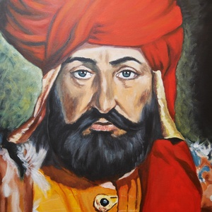 IV Murad Sultan Portré - művészet - portré & karikatúra - portré - Meska.hu