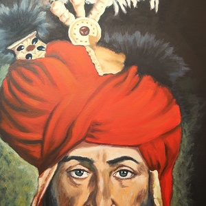IV Murad Sultan Portré - művészet - portré & karikatúra - portré - Meska.hu