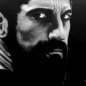 Gerard Butler portré. - Meska.hu