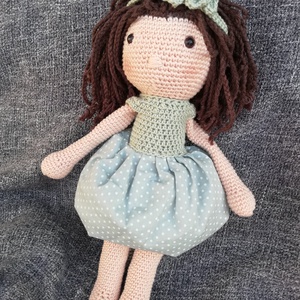 Léna hercegnő horgolt amigurumi baba - játék & sport - plüssállat & játékfigura - ember - Meska.hu