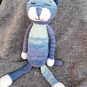 Nagy Amicat CICA, horgolt amigurumi - játék & sport - plüssállat & játékfigura - cica - Meska.hu