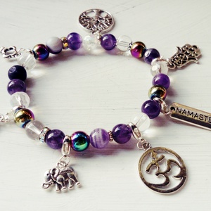 Spirituális képességeket erősítő ékszer - ékszer - karkötő - charm karkötő - Meska.hu