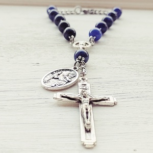 Szt. Kristóf autós rózsafüzér - otthon & életmód - vallás - kereszt - Meska.hu