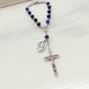Szt. Kristóf autós rózsafüzér - otthon & életmód - vallás - kereszt - Meska.hu