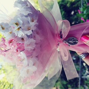  Keresztelő csokor, ékszerrel - játék & sport - Meska.hu