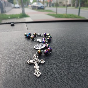 Szt. Kristóf autós rózsafüzér - otthon & életmód - vallás - kereszt - Meska.hu