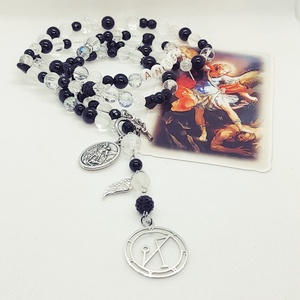 Mihály arkangyal amulett, arkangyal szimbólum - ékszer - nyaklánc - medálos nyaklánc - Meska.hu