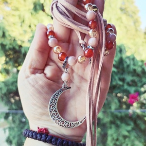 Holdkő amulett - ékszer - nyaklánc - medálos nyaklánc - Meska.hu