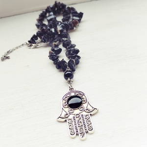 Fatima keze védelmező amulett - ékszer - nyaklánc - medál - Meska.hu
