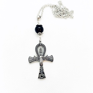 Ankh kereszt - egyiptomi amulett - ékszer - nyaklánc - medálos nyaklánc - Meska.hu