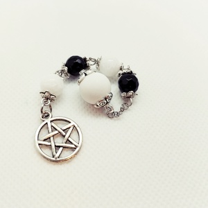 Spirituális inga - pentagram, Ékszer, Nyaklánc, Bogyós nyaklánc, Ékszerkészítés, MESKA