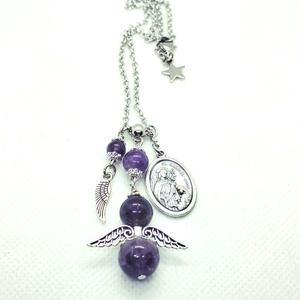 Gábriel arkangyal amulett - ékszer - nyaklánc - medálos nyaklánc - Meska.hu