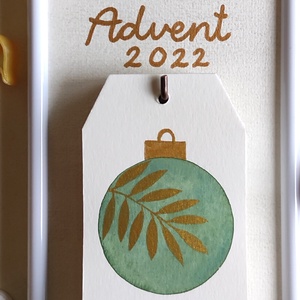 Adventi kalendárium - karácsony - adventi díszek - adventi naptár - Meska.hu