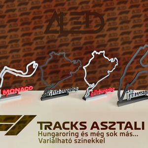 F1 tracks asztali díszek - otthon & életmód - dekoráció - asztal és polc dekoráció - asztaldísz - Meska.hu