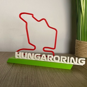 F1 tracks asztali díszek, Otthon & Életmód, Dekoráció, Asztal és polc dekoráció, Asztaldísz, Újrahasznosított alapanyagból készült termékek, MESKA
