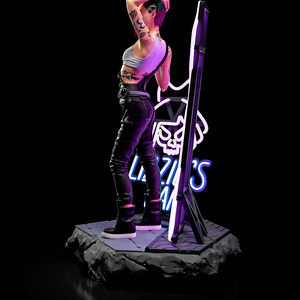 Judy Alvarez - Cyberpunk 2077 - művészet - makett, modell - Meska.hu