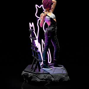 Judy Alvarez - Cyberpunk 2077 - művészet - makett, modell - Meska.hu