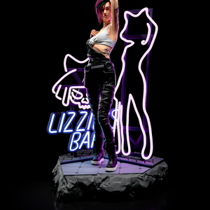 Judy Alvarez - Cyberpunk 2077, Művészet, Makett, modell, Festett tárgyak, Mindenmás, MESKA