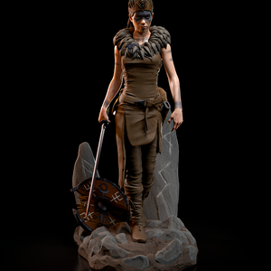Senua - Hellblade, Művészet, Makett, modell, Festett tárgyak, Mindenmás, MESKA