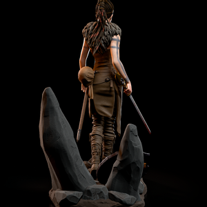 Senua - Hellblade - művészet - makett, modell - Meska.hu