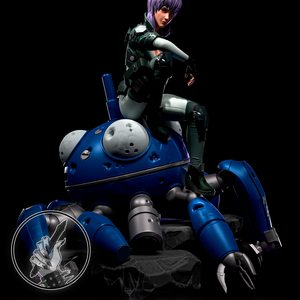 Motoko Kusanagi - Ghost in the Shell, Művészet, Makett, modell, Festett tárgyak, Mindenmás, MESKA