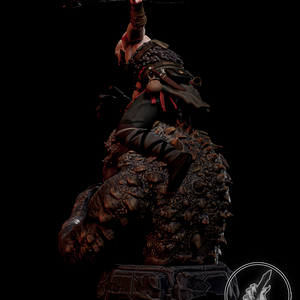Kratos - God of War - művészet - makett, modell - Meska.hu