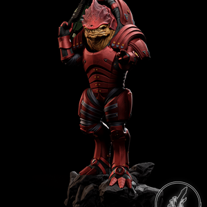 Urdnot Wrex - Mass Effect, Művészet, Makett, modell, Festett tárgyak, Mindenmás, MESKA