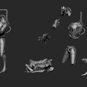 Legion - Mass Effect - művészet - makett, modell - Meska.hu