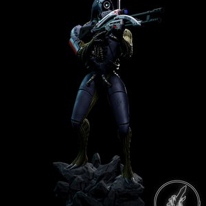 Legion - Mass Effect, Művészet, Makett, modell, Festett tárgyak, Mindenmás, MESKA