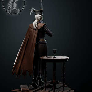 Lady Maria - Bloodborne - művészet - makett, modell - Meska.hu
