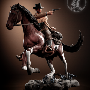 Arthur Morgan - Red Dead Redemption, Művészet, Makett, modell, Festett tárgyak, Mindenmás, MESKA