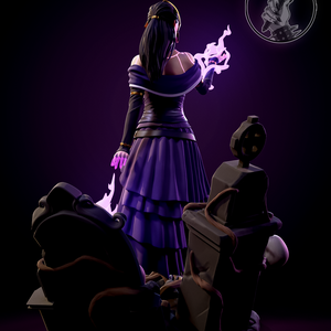 Liliana Vess - Baldur's gate 3 - művészet - makett, modell - Meska.hu