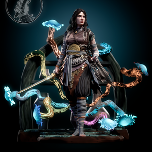 Freya - God of War, Művészet, Makett, modell, Festett tárgyak, Mindenmás, MESKA