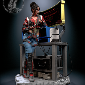 Panam Palmer - Cyberpunk 2077, Művészet, Makett, modell, Festett tárgyak, Mindenmás, MESKA