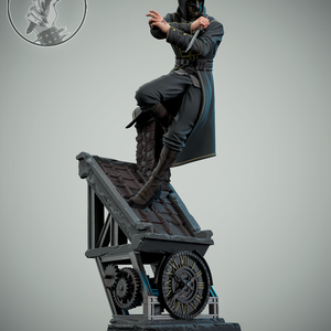 Corvo Attano - Dishonored, Művészet, Makett, modell, Festett tárgyak, Mindenmás, MESKA