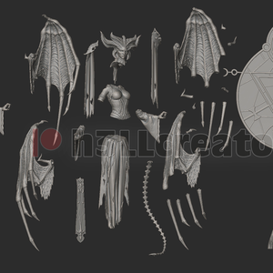 Lilith - Diablo 4 - művészet - makett, modell - Meska.hu