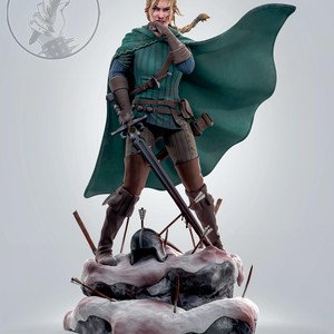 Queen Meve - The Witcher, Művészet, Makett, modell, Festett tárgyak, Mindenmás, MESKA